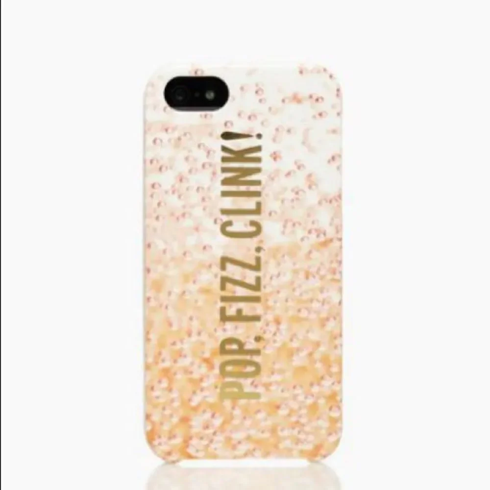 NIB Kate Spade Pink Glittery Phone Case
